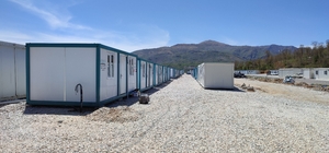 Çelikhan'a 300 konteyner yerleştirildi