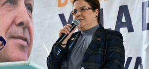 Aile ve Sosyal Hizmetler Bakanı Yanık, Osmaniye'de vatandaşlara hitap etti: