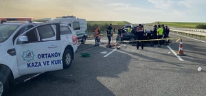 Aksaray'da otomobilin tıra çarptığı kazada 1 kişi öldü