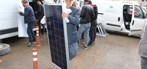 Adana'da 197 besiciye buzdolabı ve güneş enerjisi paneli dağıtıldı