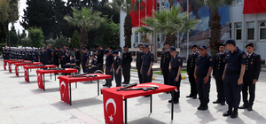 Manisa'da engelliler temsili askerlik yaptı