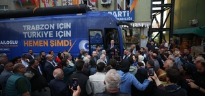 Bakan Karaismailoğlu, Trabzon'da ilçe ziyaretlerini sürdürdü: