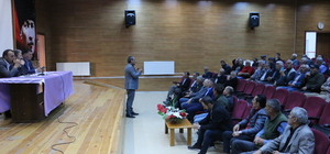 İspir Muhtarlar Derneği Başkanlığı görevine yeniden Yaşar Dursun seçildi