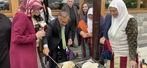 Rize'nin yöresel lezzetleri "Türk Mutfağı Haftası"nda tanıtıldı