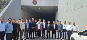 Kozan-Yahyalı kara yolundaki iki tünel açıldı