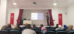 Orta ilçesinde hacı adaylarına seminer verildi