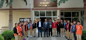 Şampiyon okçulardan Belediye Başkanı Bayrakdar'a ziyaret