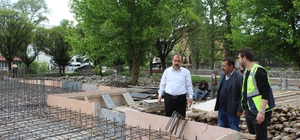 Harmancık'ta gençlik merkezinin temelleri atıldı