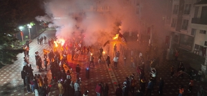 Tefenni'de Galatasaray'ın şampiyonluğu kutlandı 