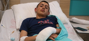 Elektrik çarpması sonucu "öldü" sanılan genç sağlığına kavuşuyor