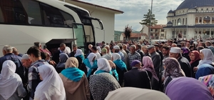 Çekerek'ten ilk hac kafilesi dualarla kutsal topraklara uğurlandı