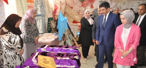 Yerköy Halk Eğitim Merkezi yıl sonu sergisi açtı