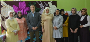 Çaykara'da yıl sonu sergisi açıldı