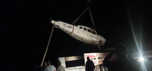 GÜNCELLEME 4 - Aksaray'da düşen sivil eğitim uçağındaki 2 kişi yaralandı