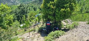 Sütçüler'de tarlasını ilaçlarken kalp krizi geçiren kişi hayatını kaybetti