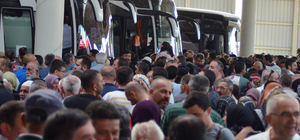 Kütahya’da hac kafilesi dualarla uğurlandı