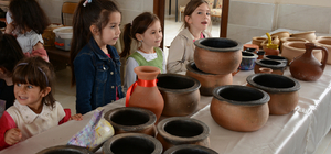 Mihalıççık Halk Eğitimi Merkezi çömlek atölyesi açtı