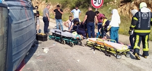 Denizli'deki iki trafik kazasında 5 kişi yaralandı