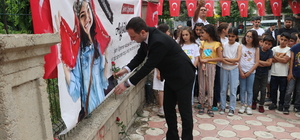 Şehit Aybüke öğretmen görev yaptığı Batman'ın Kozluk ilçesinde anıldı