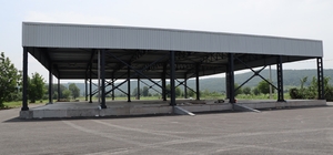 Söğütlü'de yapılan kapalı pazar yeri bayramdan sonra açılacak