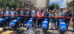 Akkuş'ta çiftçilere ekipman desteği sağlandı