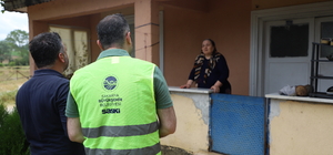 Sakarya'da sağanak nedeniyle oluşan olumsuzluklara anında müdahale ediliyor