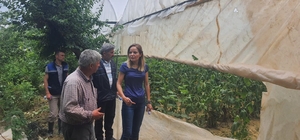 Bilecik'te şiddetli yağıştan zarar gören köylerde hasar tespiti başlatıldı