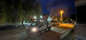 Balıkesir'de haşere ile mücadele hem karadan hem havadan sürüyor
