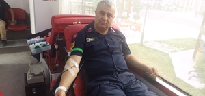 Altınekin'de kan bağışı kampanyası düzenlendi