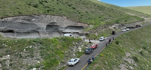 Erzurum'da kum almak için gittiği ocakta üzerine taş düşen kişi öldü