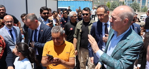 TBMM Başkanı Kurtulmuş, Adıyaman'da ziyaretlerde bulundu