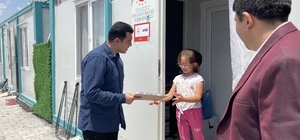 Malatya'da depremzede çocuklar sevindirildi