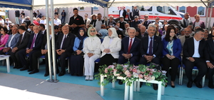 AK Parti Genel Başkanvekili Yıldırım ve ailesince yaptırılan cami açıldı