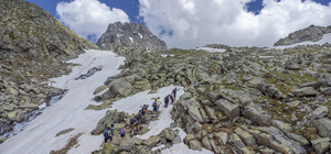 Kaçkar Dağları, Kurban Bayramı tatilinde doğa tutkunlarının uğrak yeri oldu...