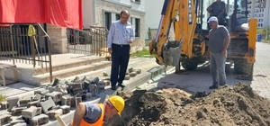 Yozgat'ın Aydıncık ilçesinde doğal gaz dağıtım çalışması başladı