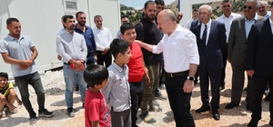 Adıyaman Valisi Varol, Çelikhan'da afetzedelerle bir araya geldi