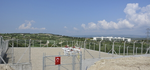 Demirci'de doğal gaz hattı bağlandı