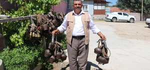 Yozgatlı besici 250 "tongurdak" ile koleksiyon yaptı