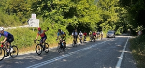 Bisikletçiler Kastamonu'nun doğal güzelliklerinde pedal çevirdi