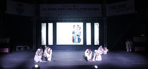 Yalova'da Türk Boyları Kültür Şöleni, gala gecesiyle sona erdi