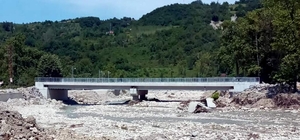 Sinop'ta selden etkilenen köprüler ve yollar ulaşıma açılacak