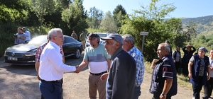 Sivas Valisi Şimşek köyleri ziyaret etti