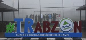 Trabzon Düzköy Doğu Karadeniz Gençlik Kampı 128 öğrenciyi ağırladı