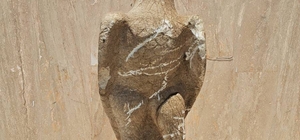 Yozgat'ta tarihi eser operasyonunda 1,5 metrelik kartal heykeli ele geçiril...