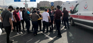 Erzurum'da otomobilin çarptığı çocuk yaralandı