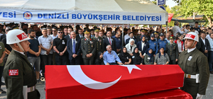 Şehit Uzman Çavuş Kemal Özek, Denizli'de son yolculuğuna uğurlandı