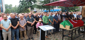 Trabzon'da denizde boğulan kadının cenazesi toprağa verildi