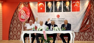 MHP Korgun İlçe Başkanlığına Mehmet Kaymak seçildi