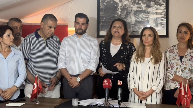 CHP Grup Başkanvekili Burcu Köksal, Hatay'da konuştu: