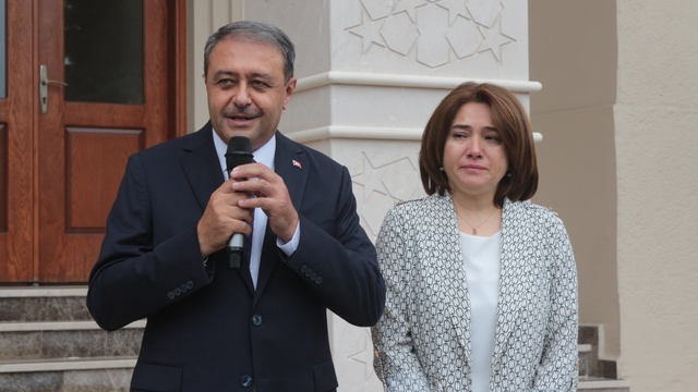 Şanlıurfa'ya atanan Vali Hasan Şıldak, Balıkesir'den uğurlandı